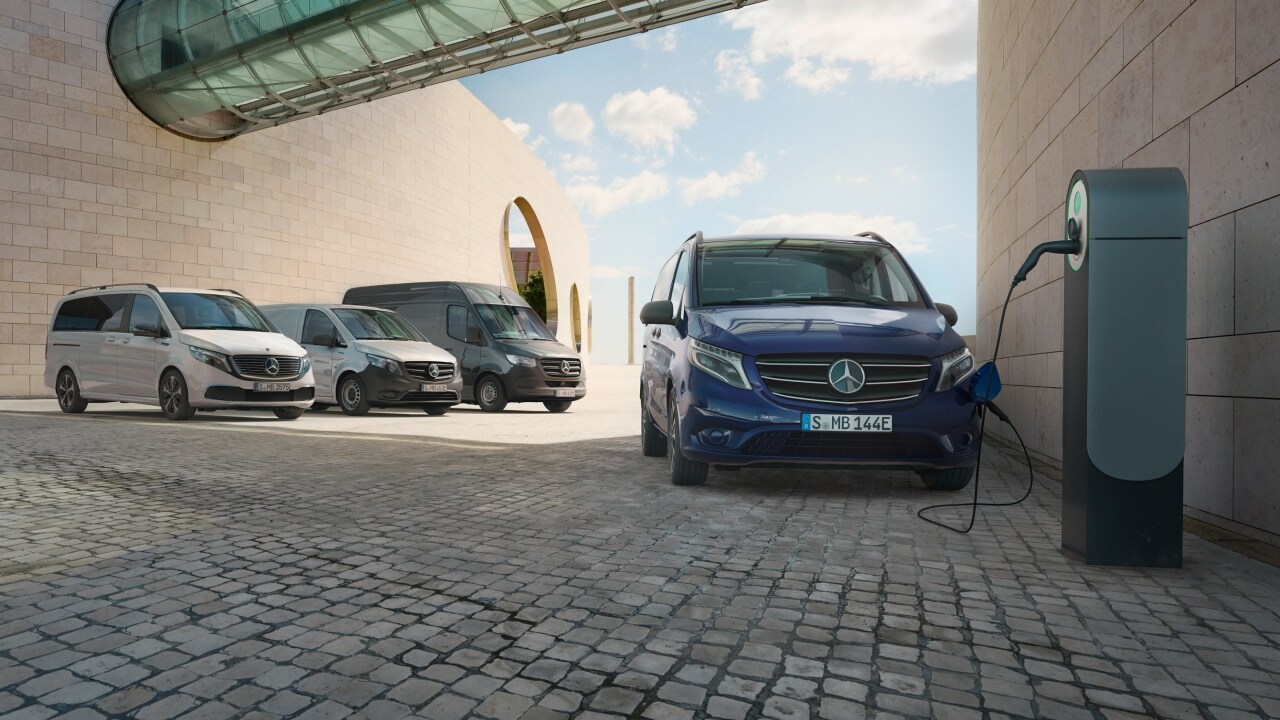 Elektrische Transporter von Mercedes-Benz