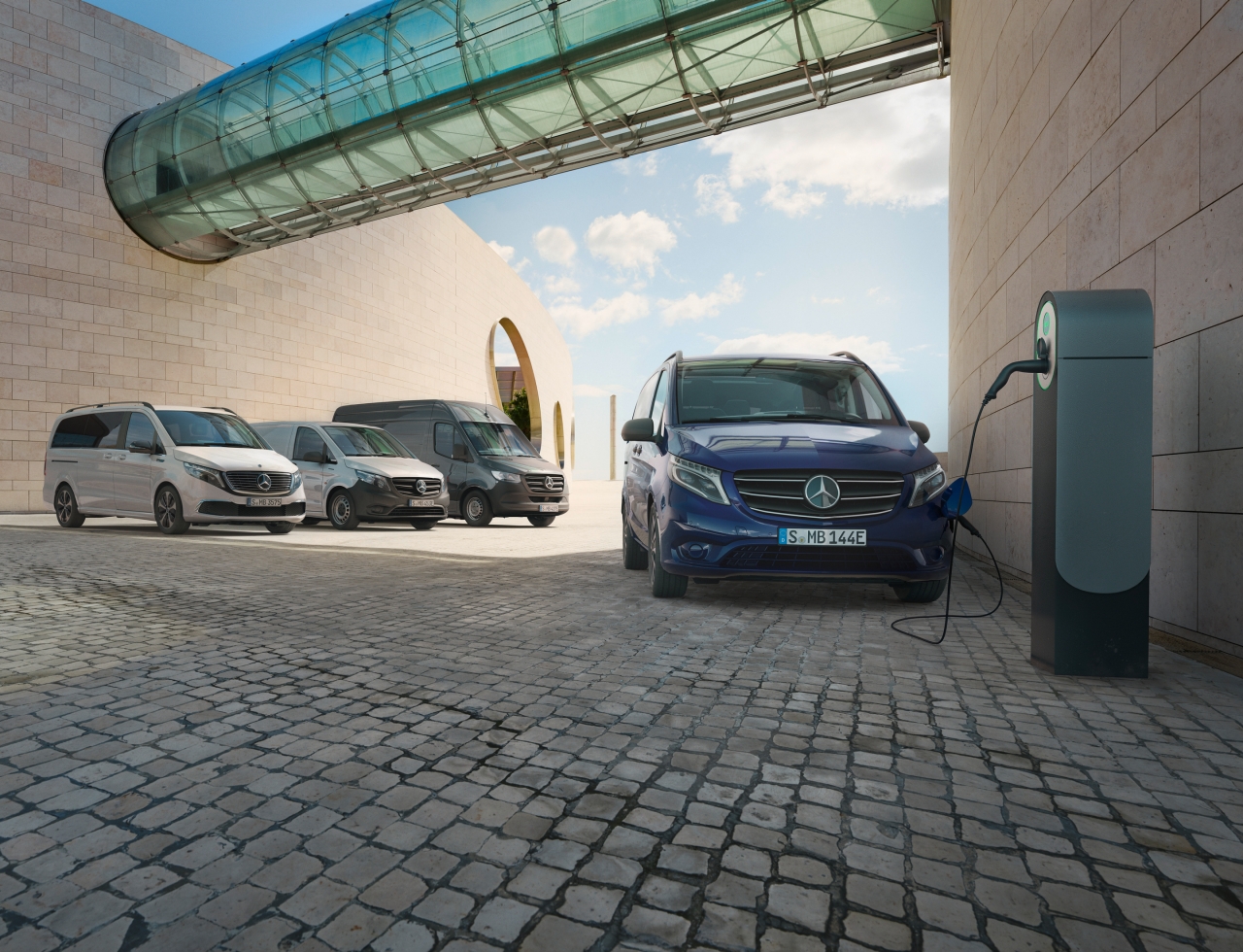 Elektrische Transporter von Mercedes-Benz Elektrische Transporter von Mercedes-Benz