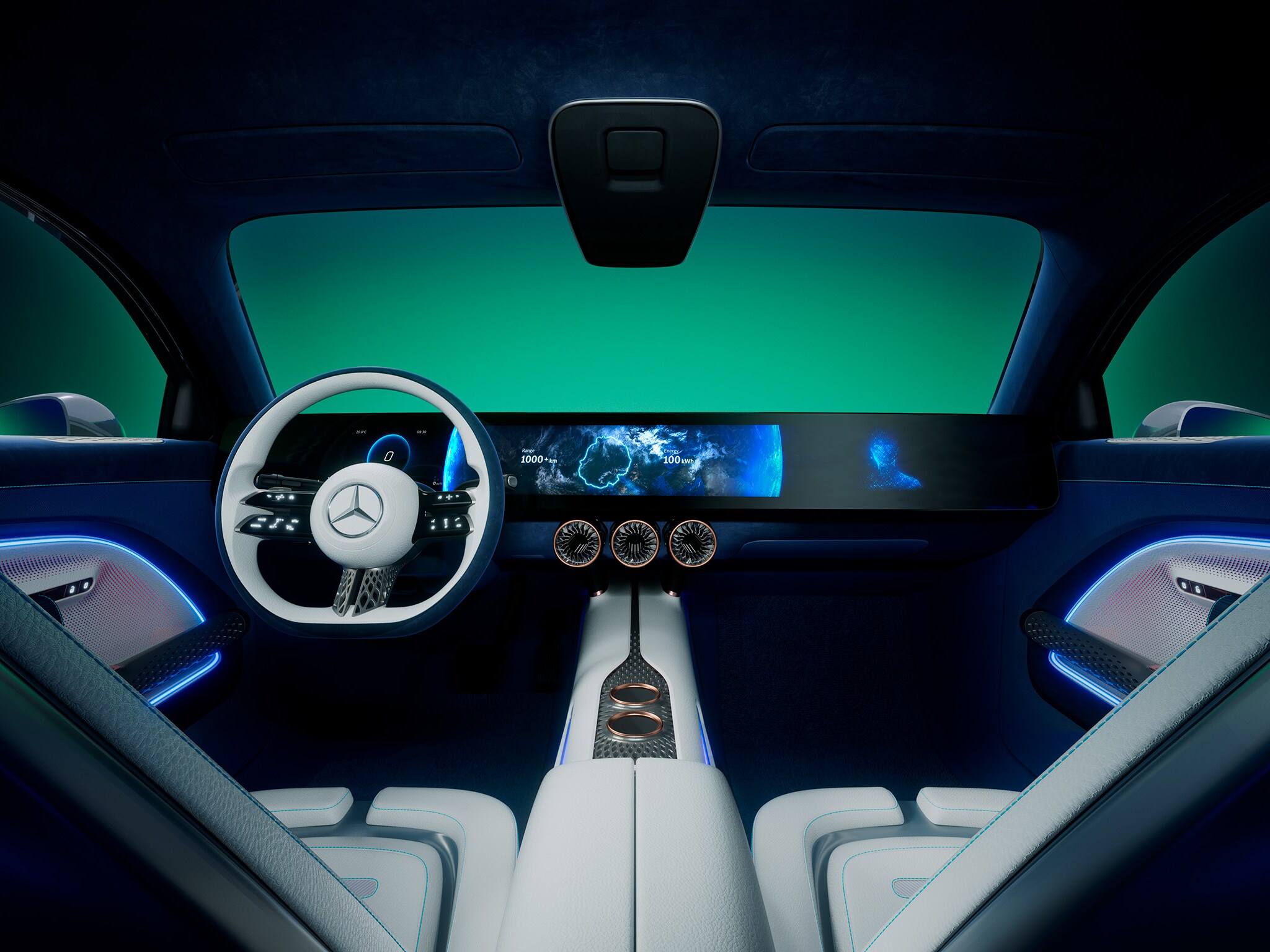 Cockpit 2021 Vision EQXX