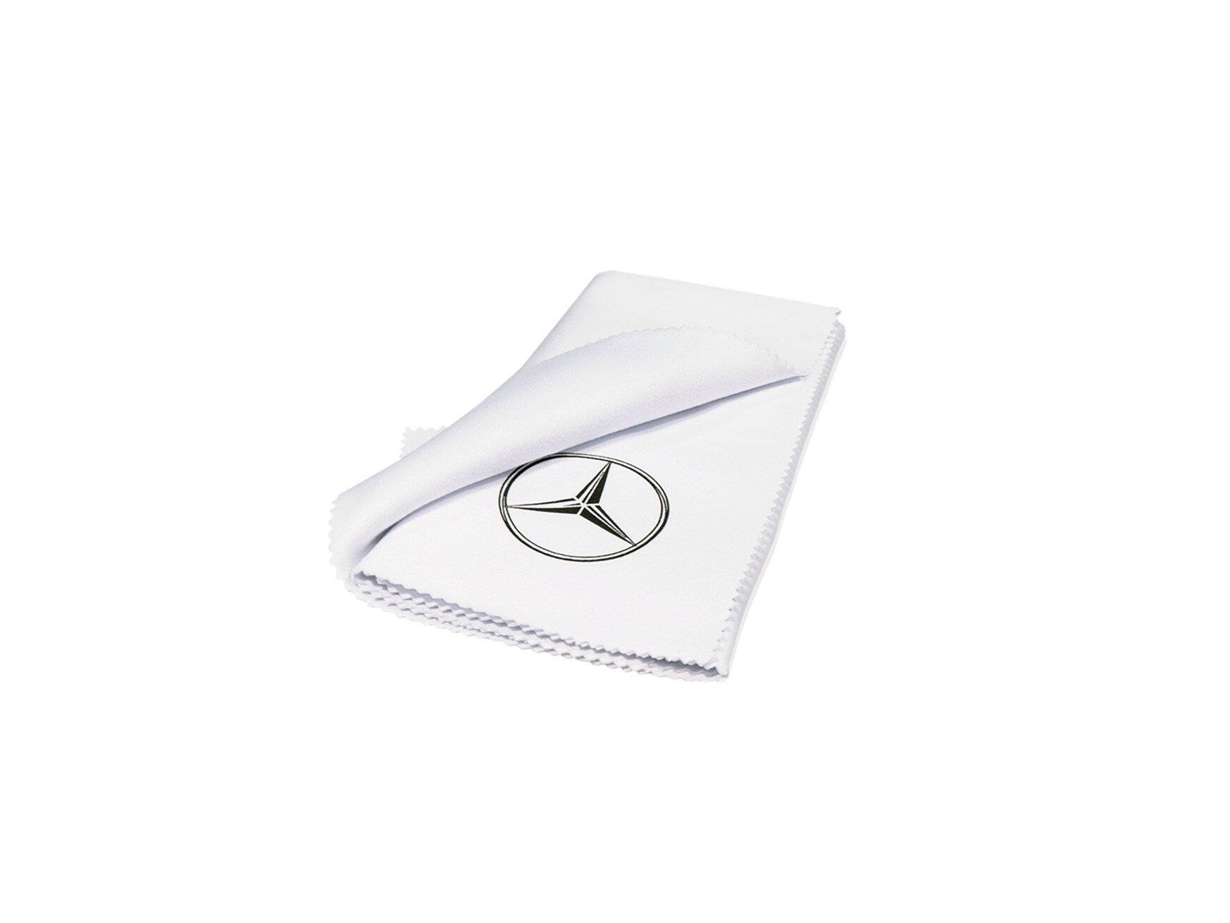 Das Mercedes-Benz Mikorfasertuch.