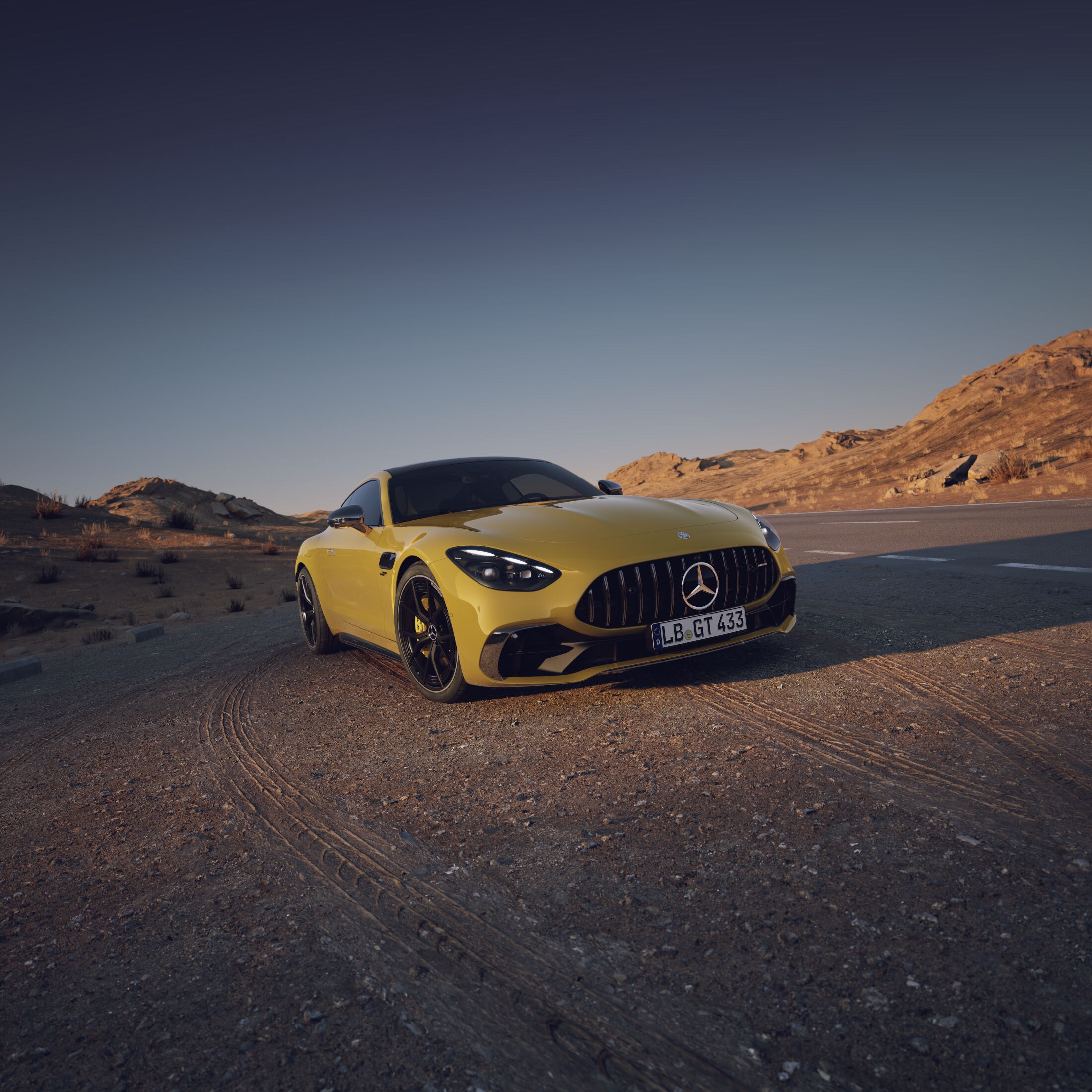 Das neue Mercedes-AMG GT Coupé.