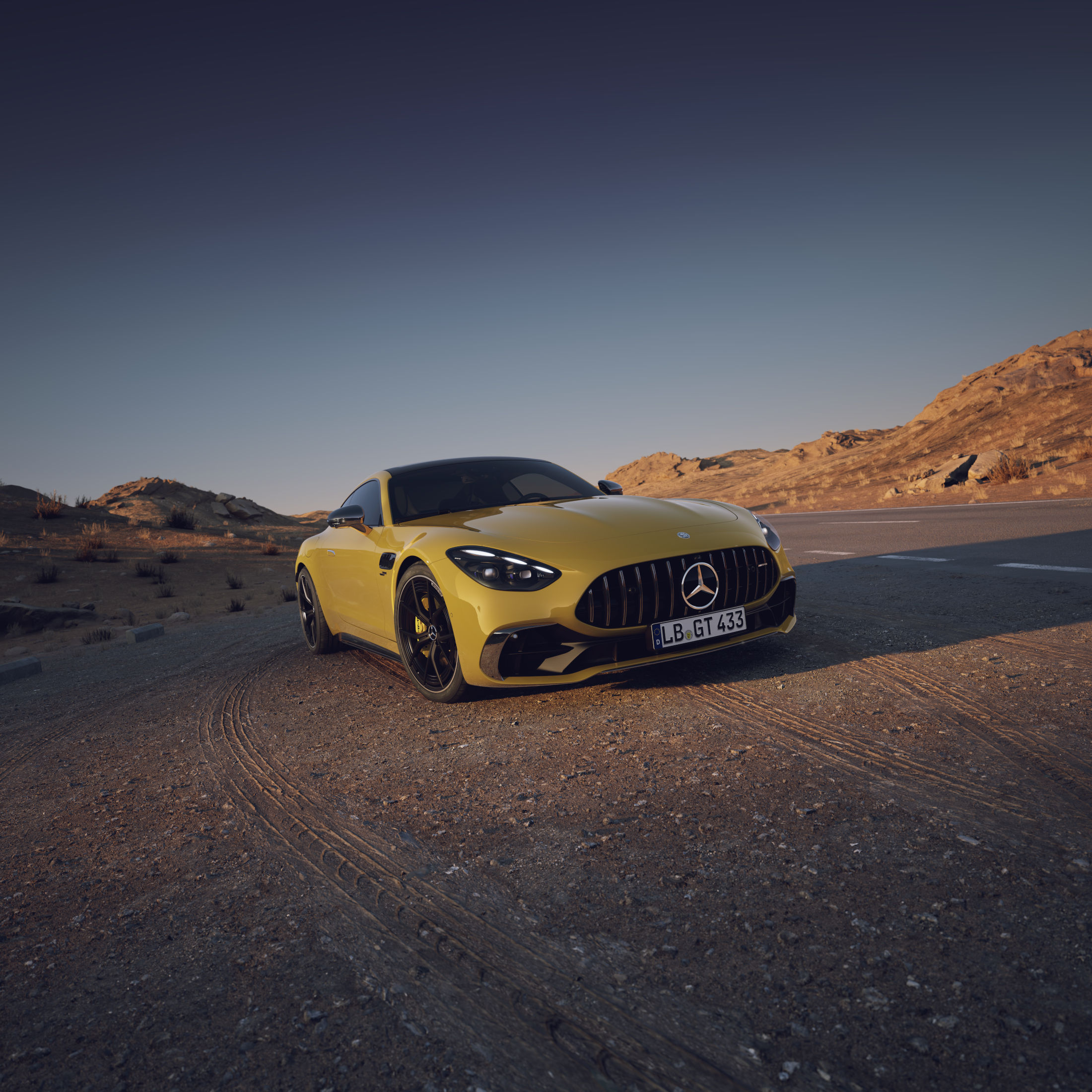 Das neue Mercedes-AMG GT Coupé.