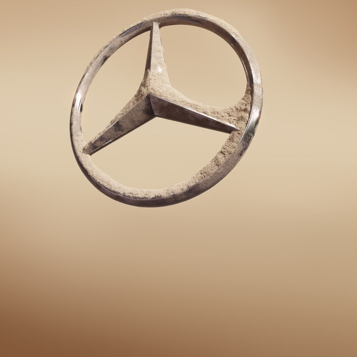 Eine Karte des Mercedes-Benz Brand Space.