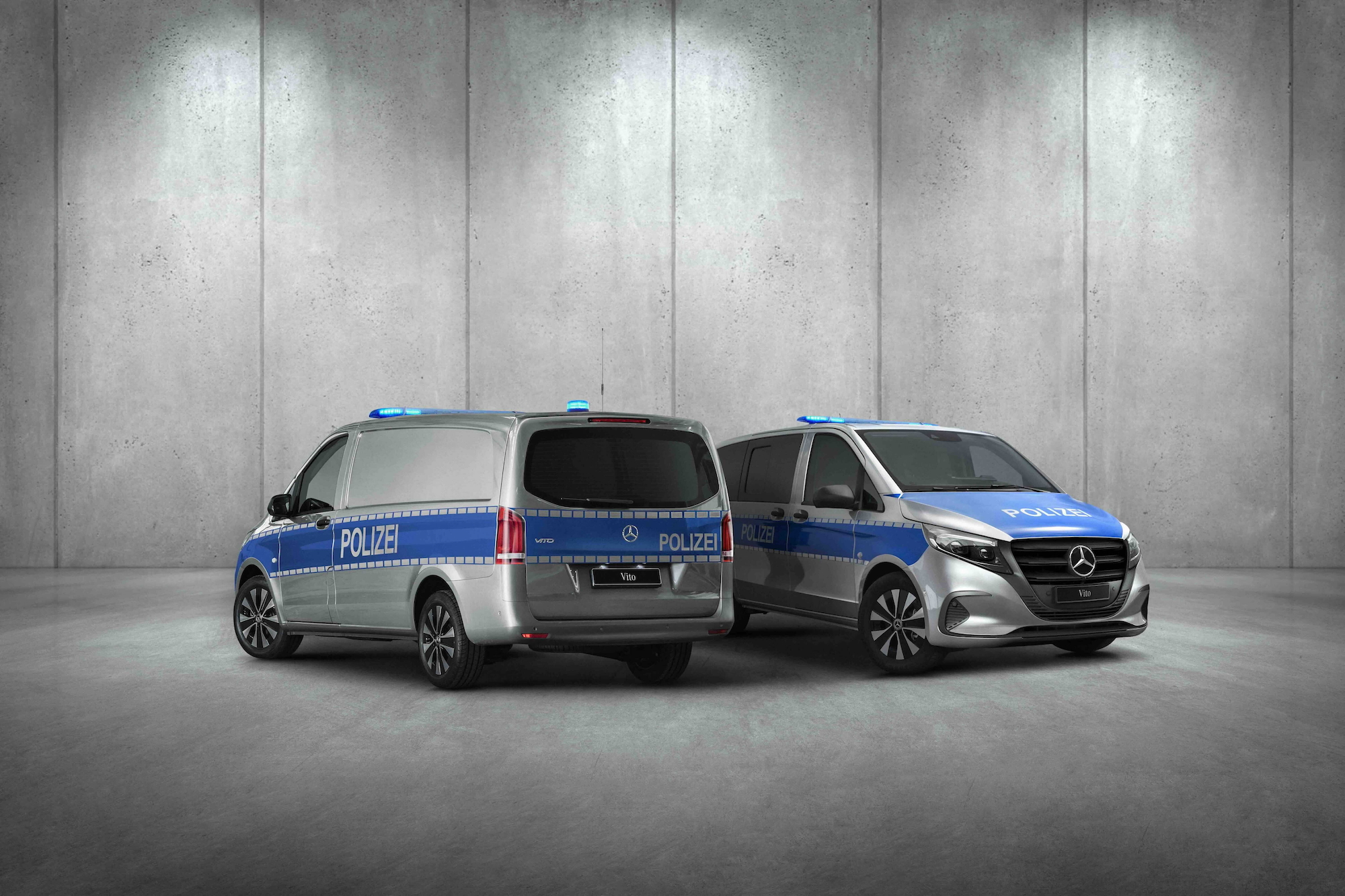 Sonderfahrzeuge Polizei Vito | Mercedes-Benz Der Mercedes-Benz Vito als Sonderfahrzeug der Polizei