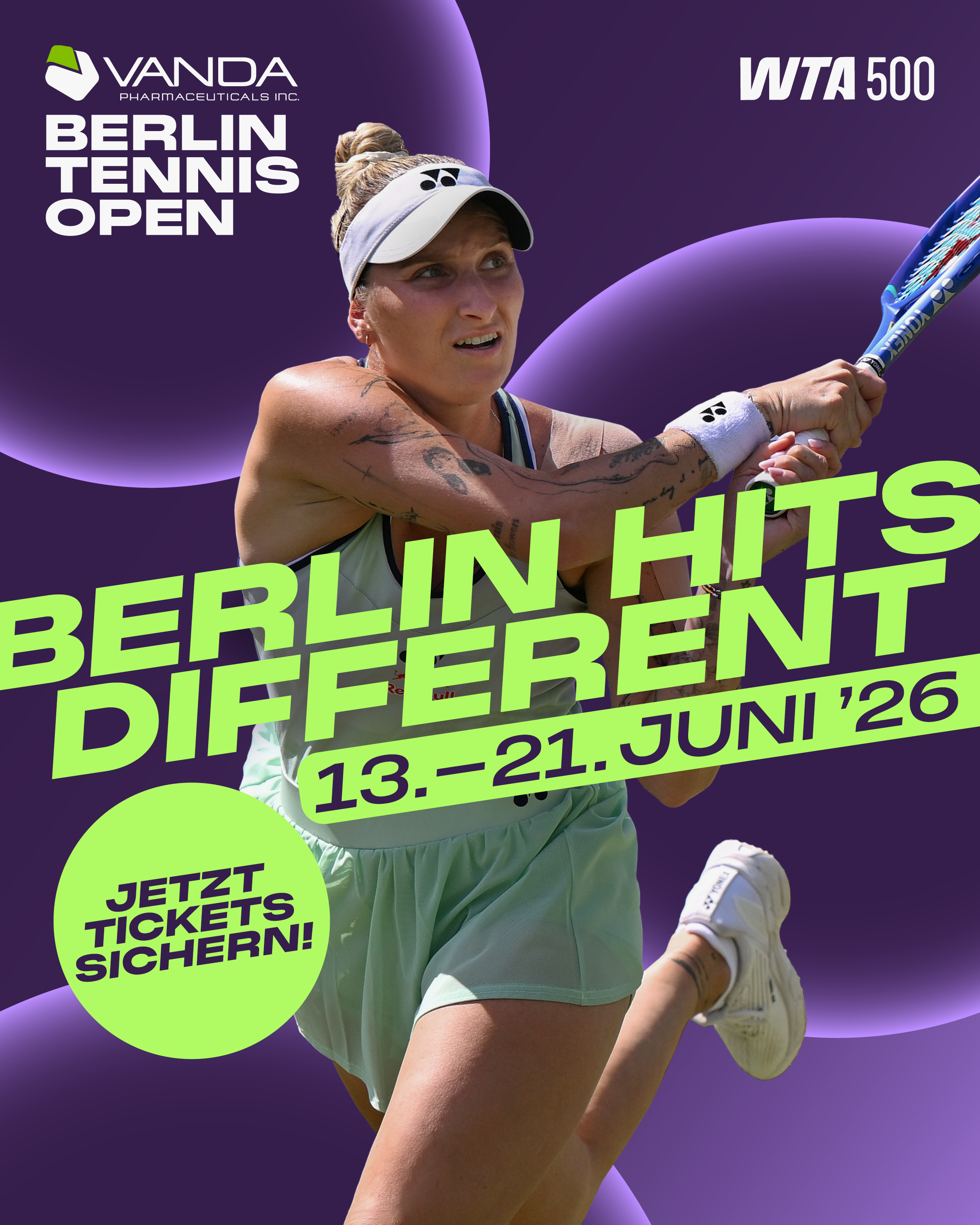 BERLIN TENNIS OPEN | Mercedes-Benz Siegerin der BERLIN TENNIS OPEN
