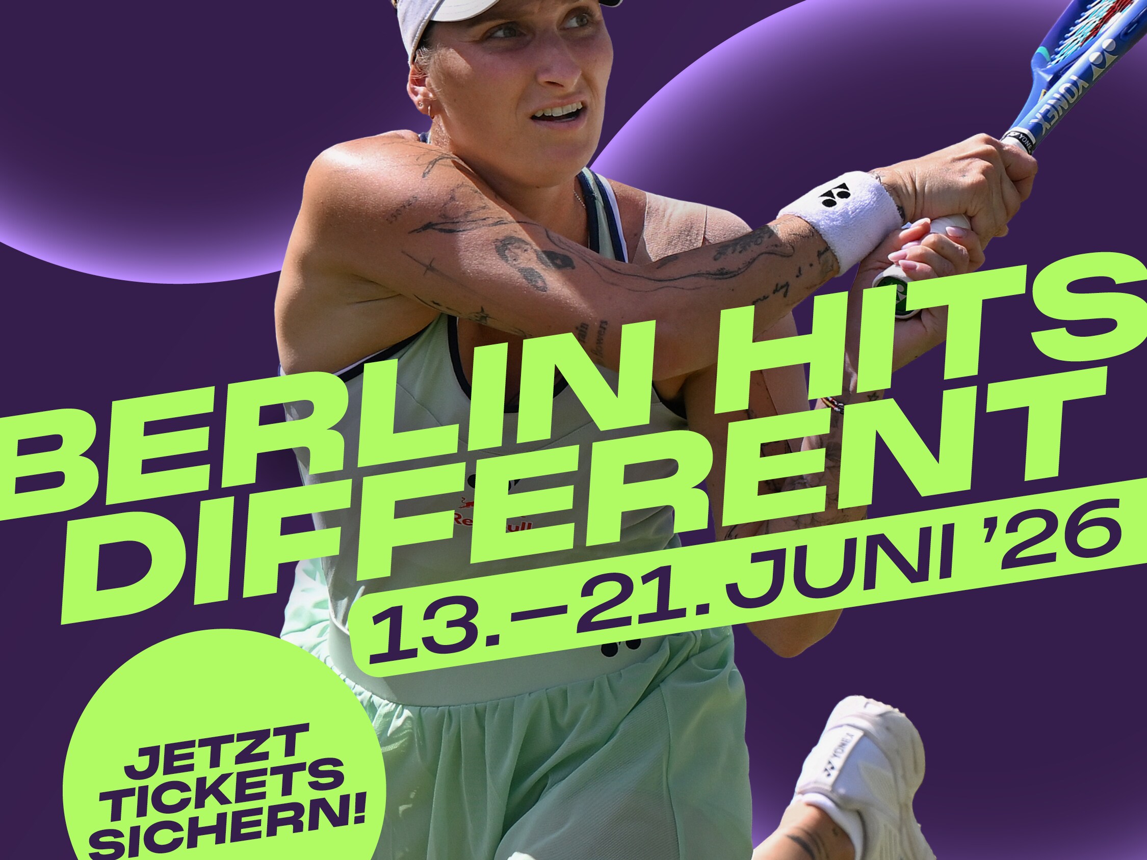 Siegerin der BERLIN TENNIS OPEN
