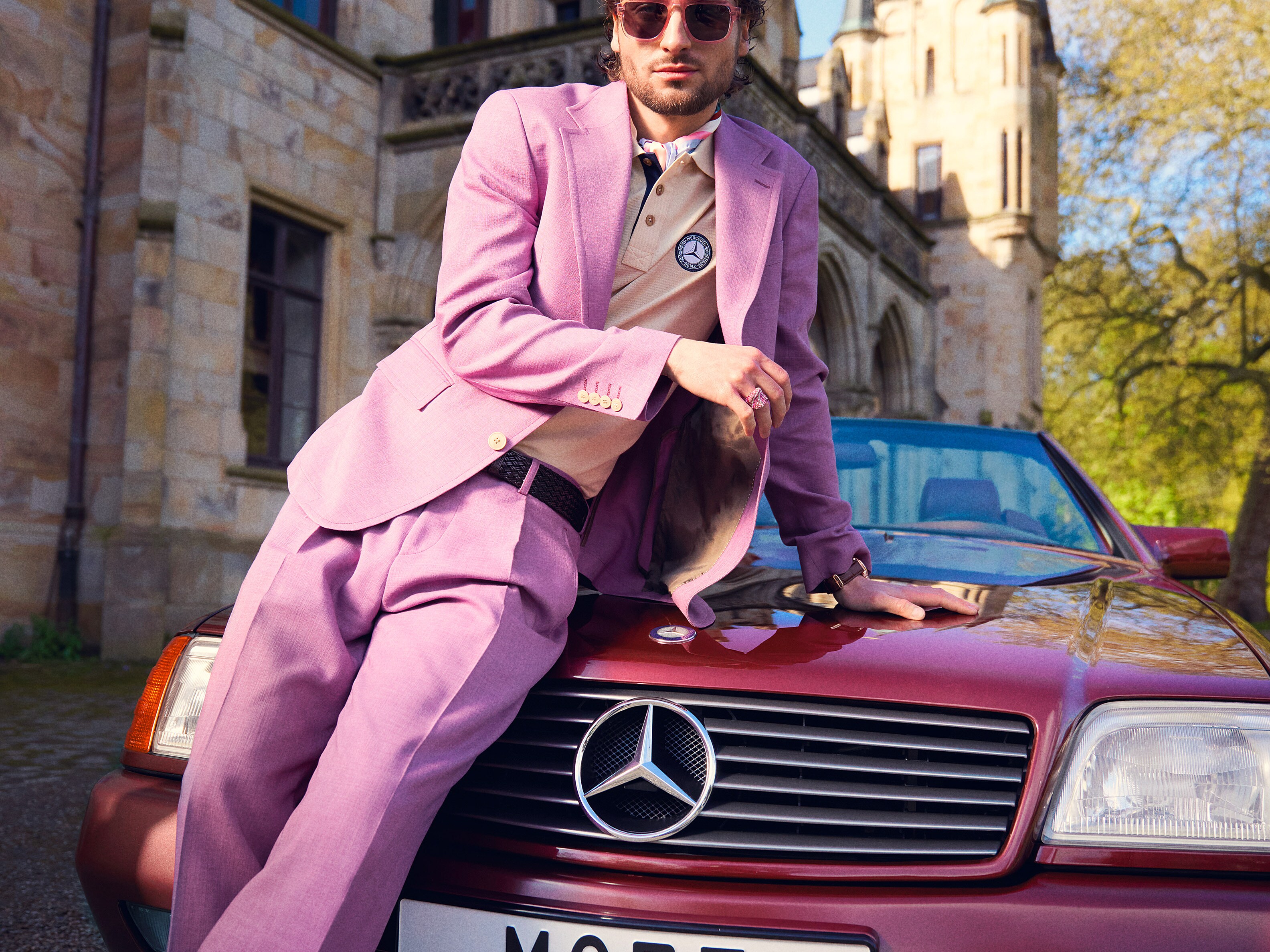 Sonnenbrille von Mercedes-Benz Collection.