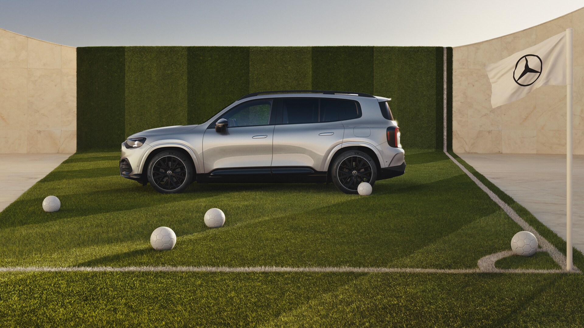 Der neue elektrische GLB SUV.
