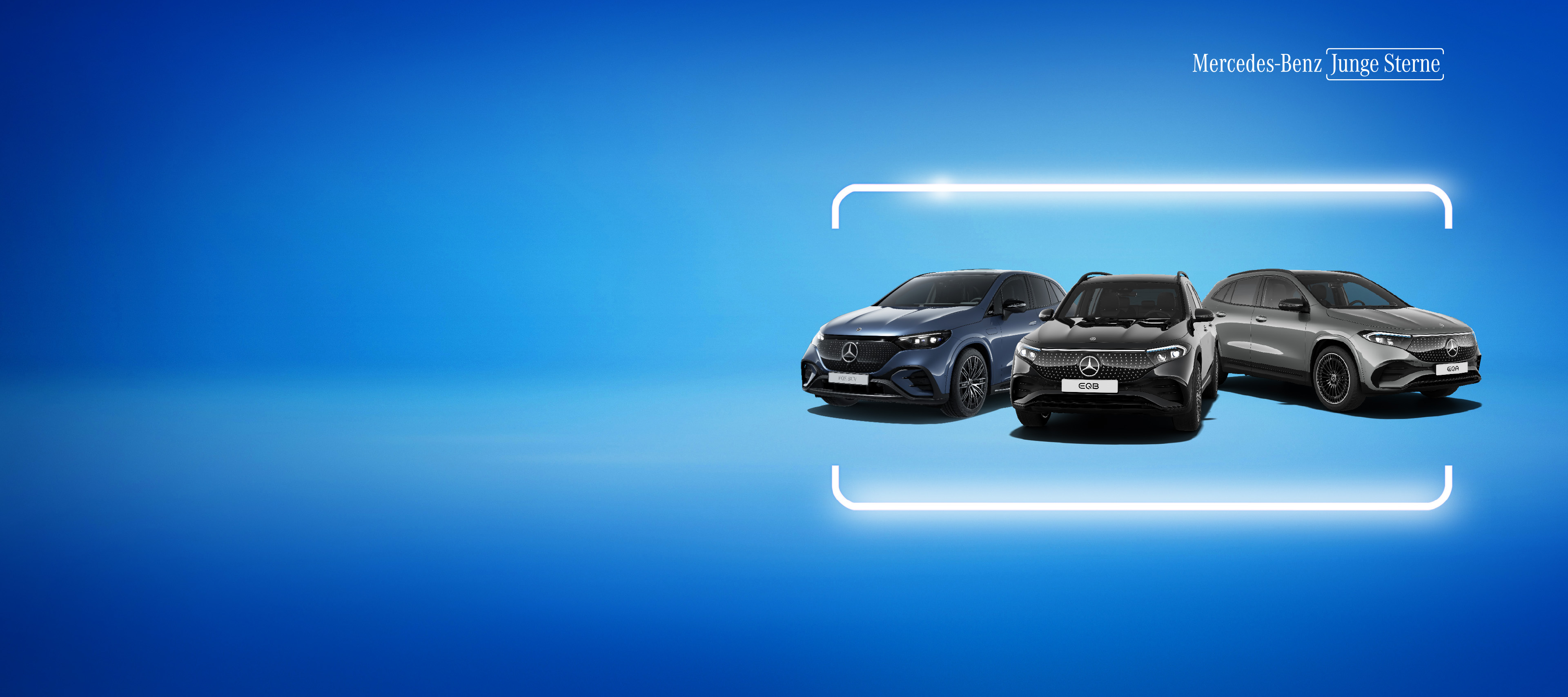 Mercedes-Benz EQC Drei Junge Sterne Modelle von Mercedes-Benz