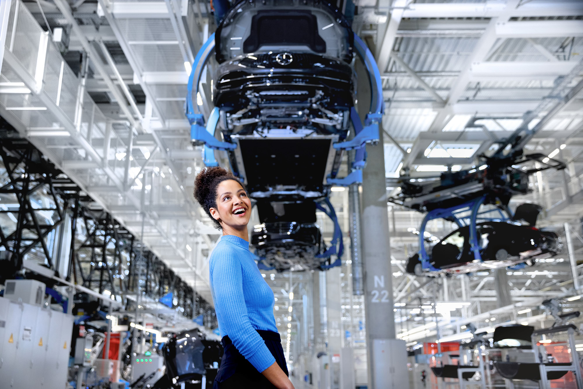 Werkbesichtigung im Kundencenter. | Mercedes-Benz. Kleingruppen und Einzelbesucher Werkstatt Sindelfingen