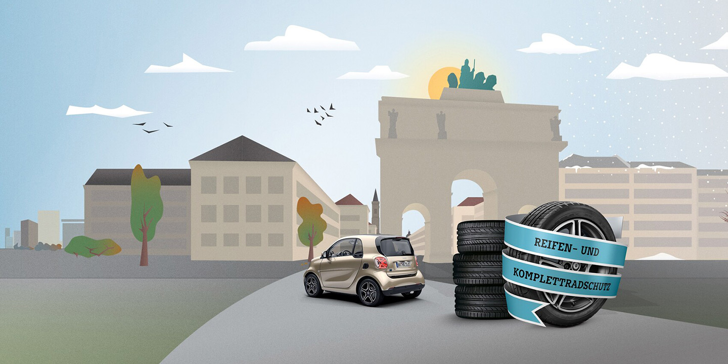 Keyvisual smart Reifen- und Komplettradschutz Keyvisual smart Reifen- und Komplettradschutz