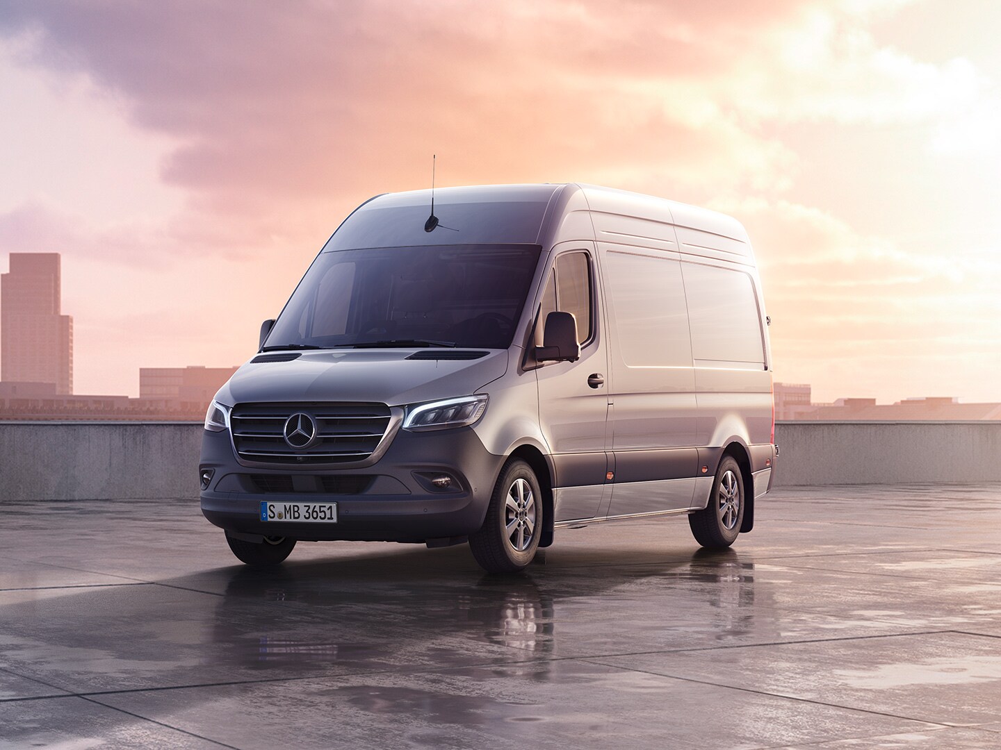 Ein Mercedes-Benz Sprinter.