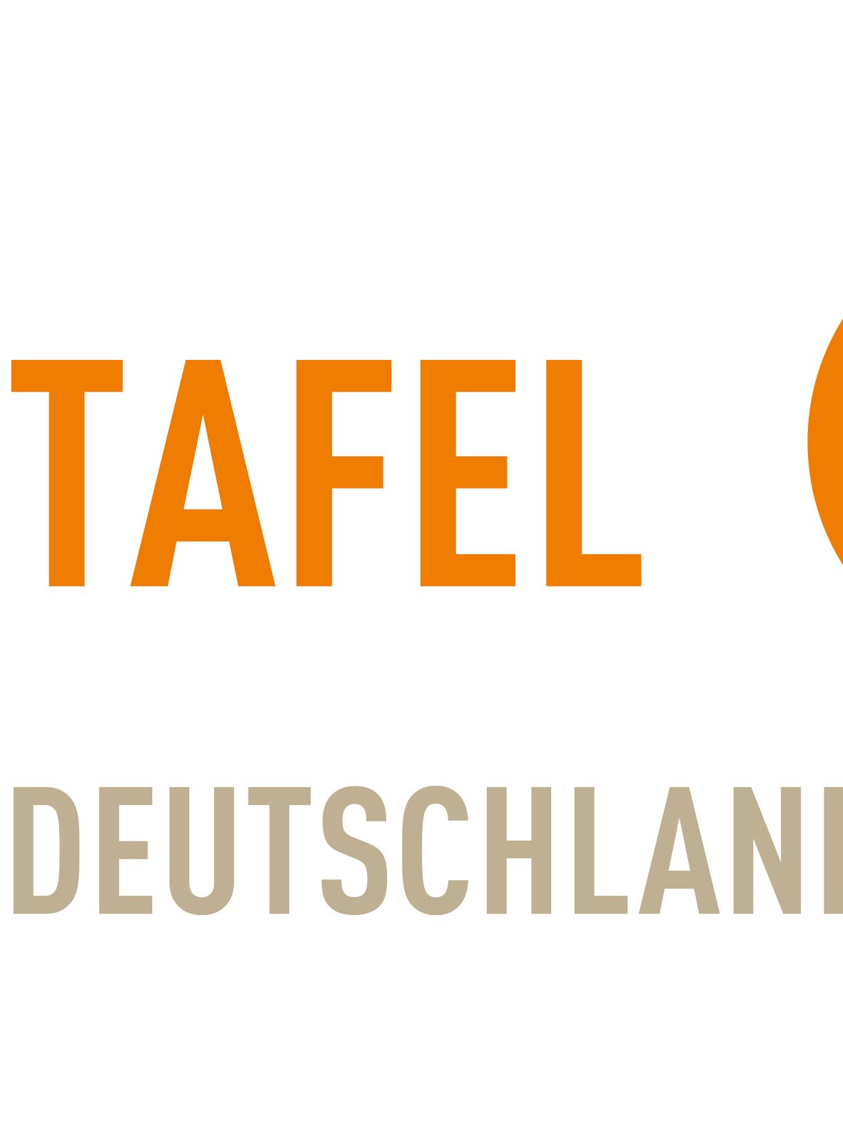 Logo von der Tafel Deutschland.