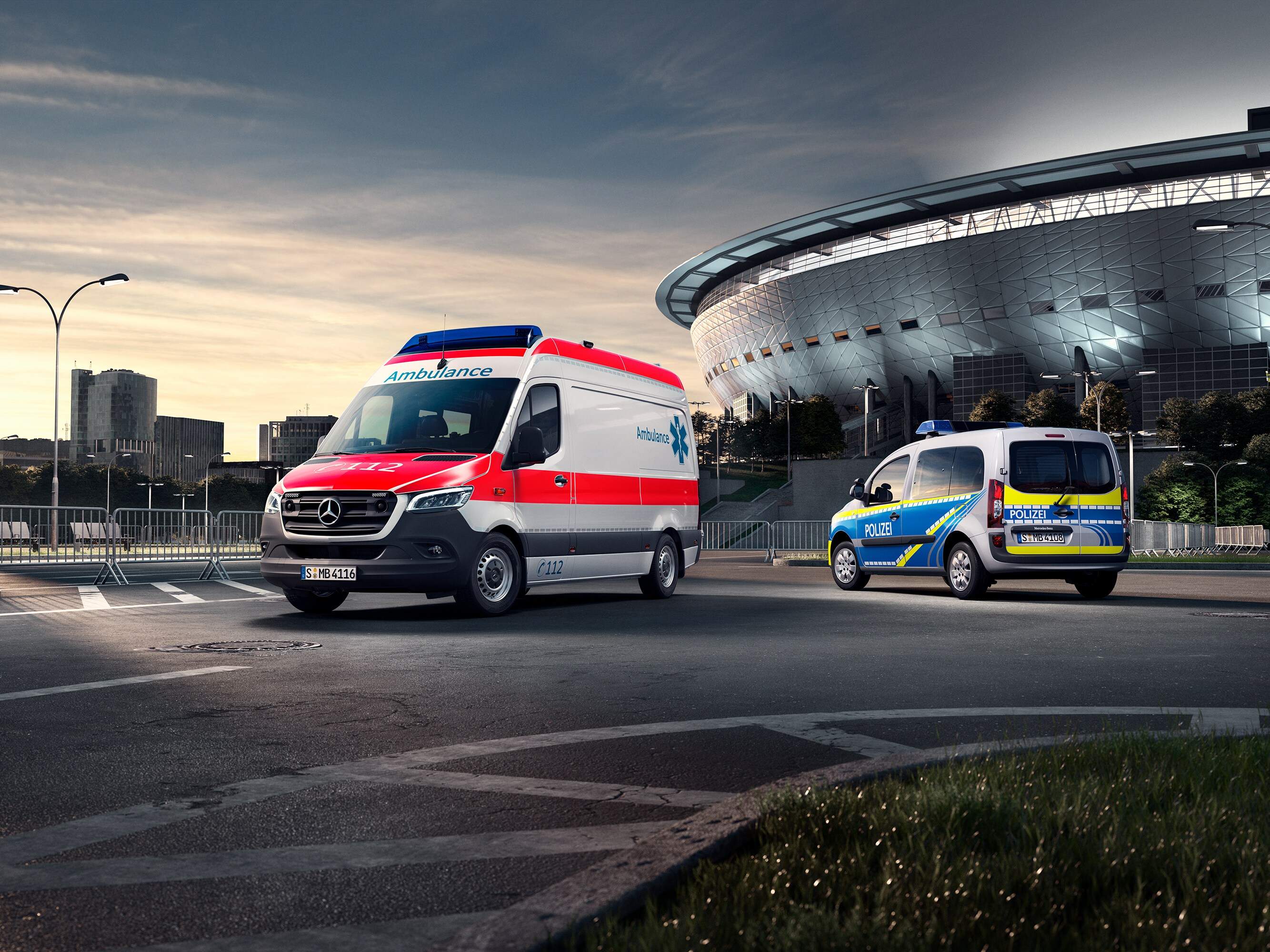 Sonderfahrzeuge mit Sonderfunktionen.