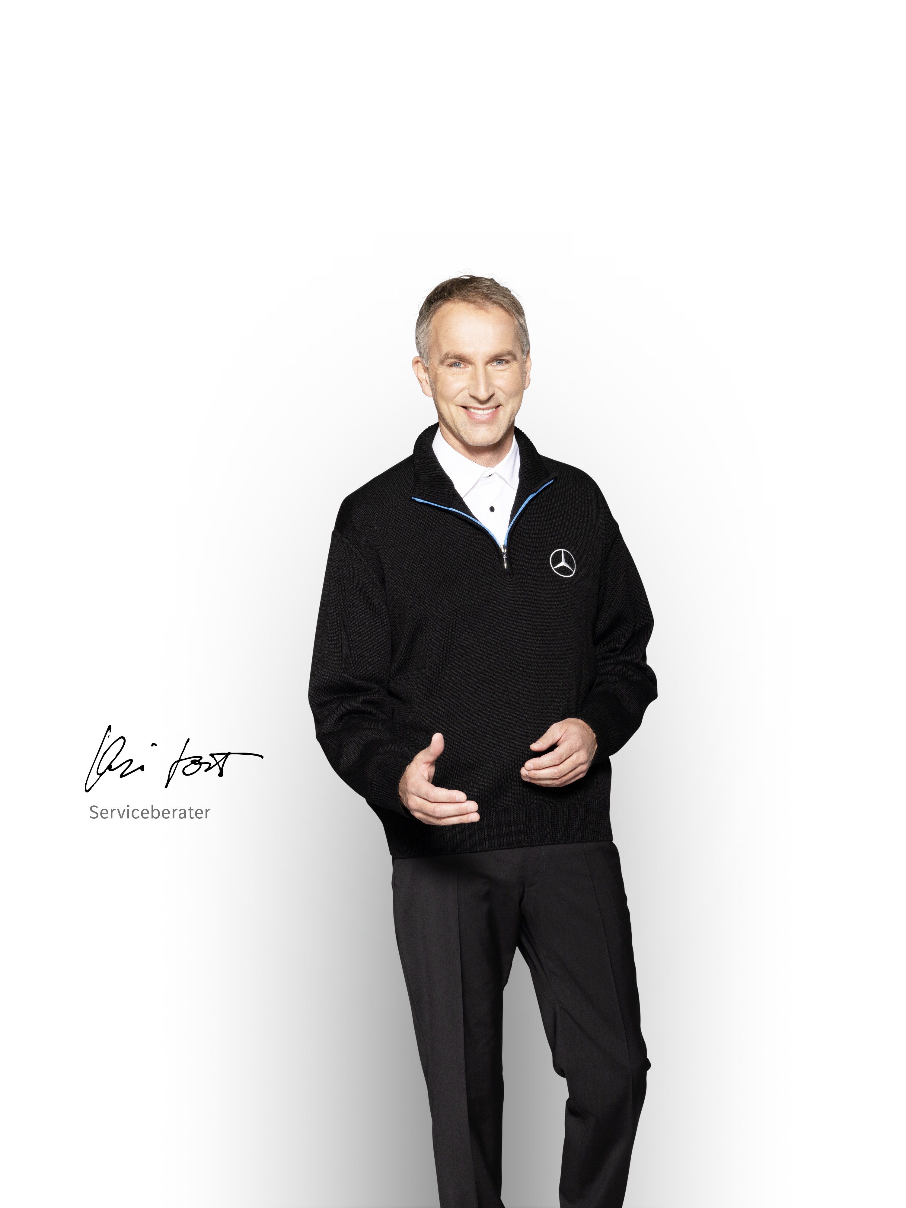 Mercedes-Benz Serviceberater helfen bei allen Fragen zum Mercedes-Benz Service-Partner