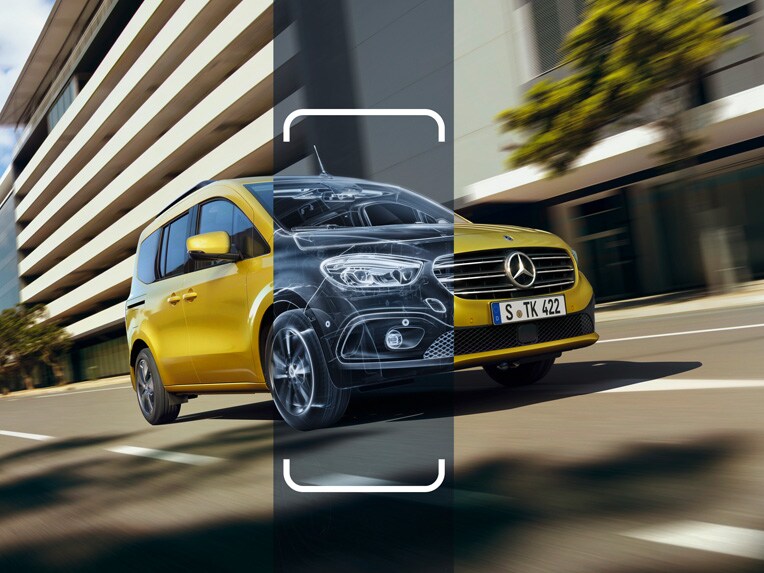 Mercedes-Benz Citan Transporter in Dunkelgrau