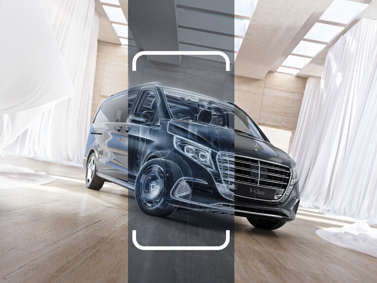 Mercedes-Benz V-Klasse Van in Dunkelgrau