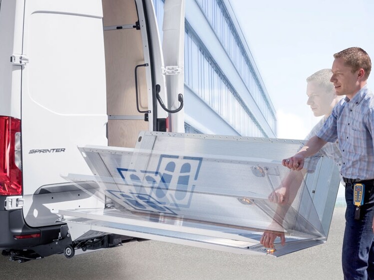 VanSolutions Ladeboardwand Bär