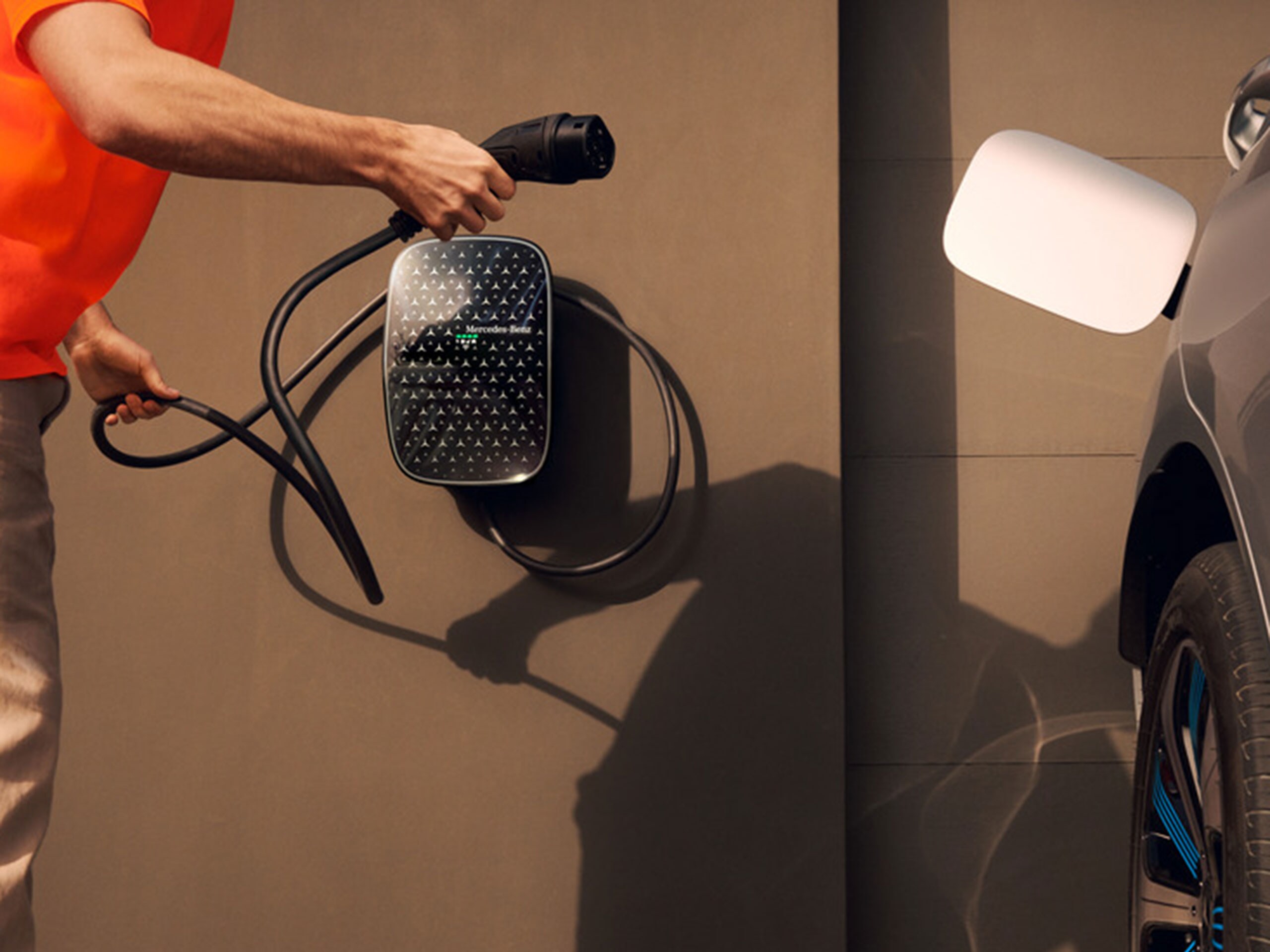 Mercedes-Benz Wallbox mit SIM-Karte