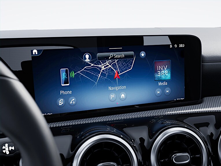 Die Navigation für Anhänger und übergroße Fahrzeuge Ihres Mercedes-Benz.