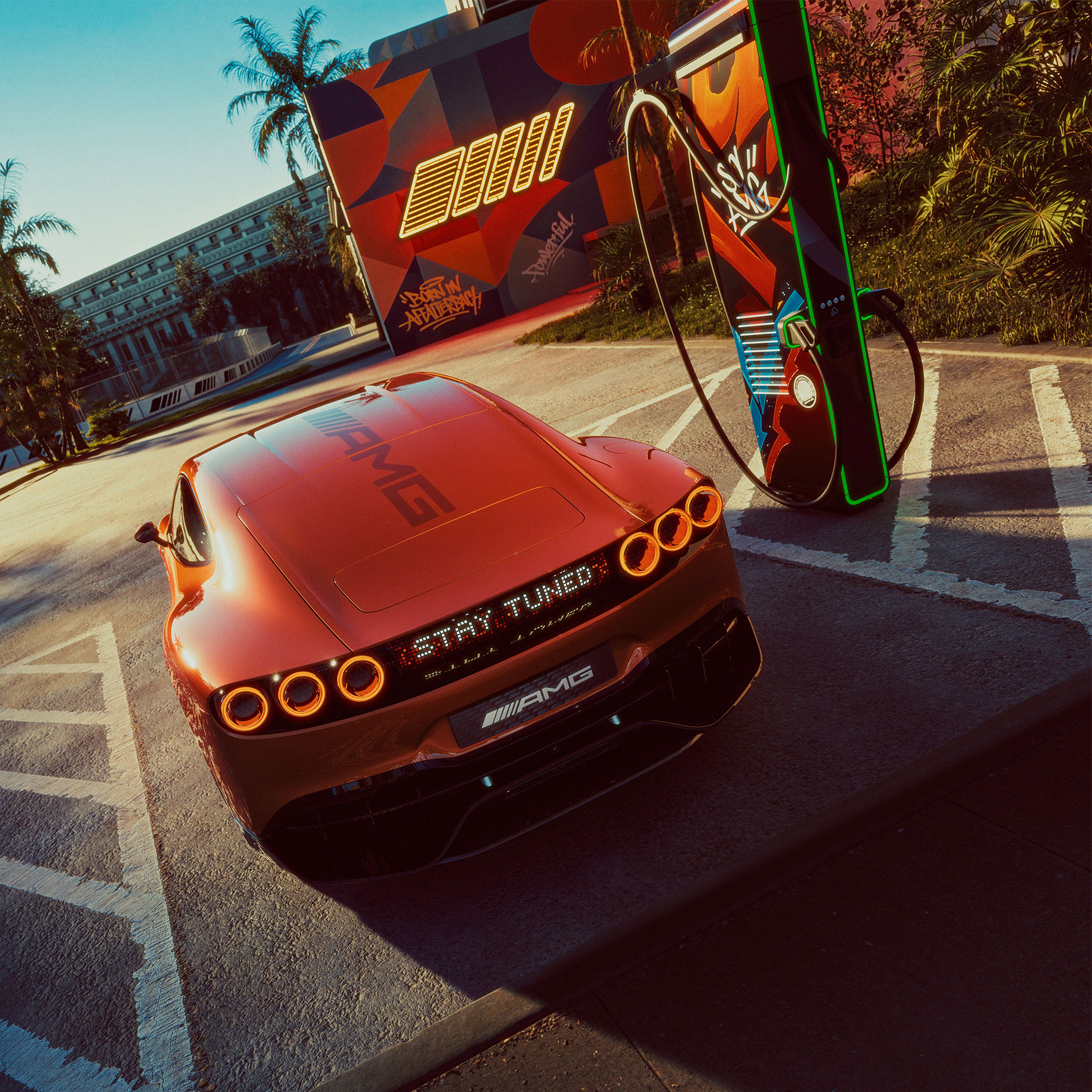 Ultraschnelles Laden | AMG.EA | Mercedes-AMG Das ultraschnelle Laden des neuen CONCEPT AMG GT XX mit AMG Elektroarchitektur (AMG.EA) von Mercedes-AMG.