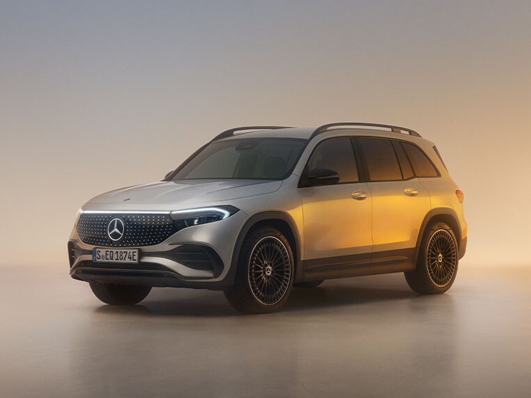 Das Exterieur des EQB von Mercedes-Benz.