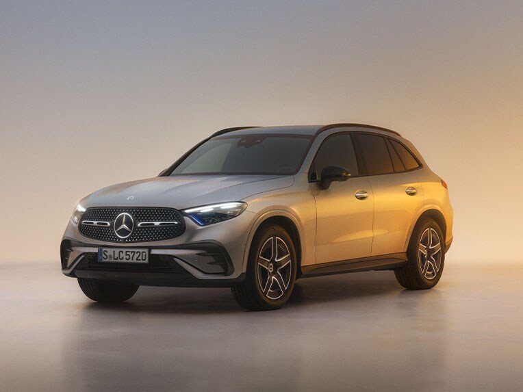 Das Exterieur des GLC von Mercedes-Benz.