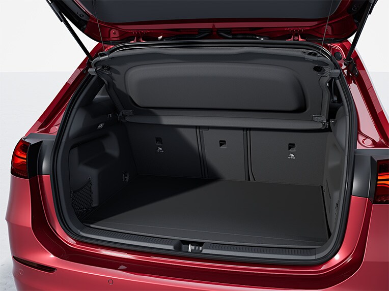 Der Laderaum der Mercedes-Benz B-Klasse.
