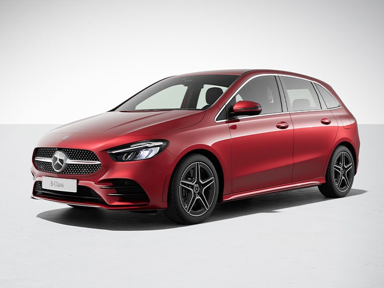 Die B-Klasse von Mercedes-Benz mit AMG Line.
