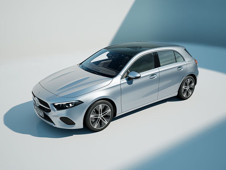 Die Mercedes-Benz A-Klasse Kompaktlimousine.