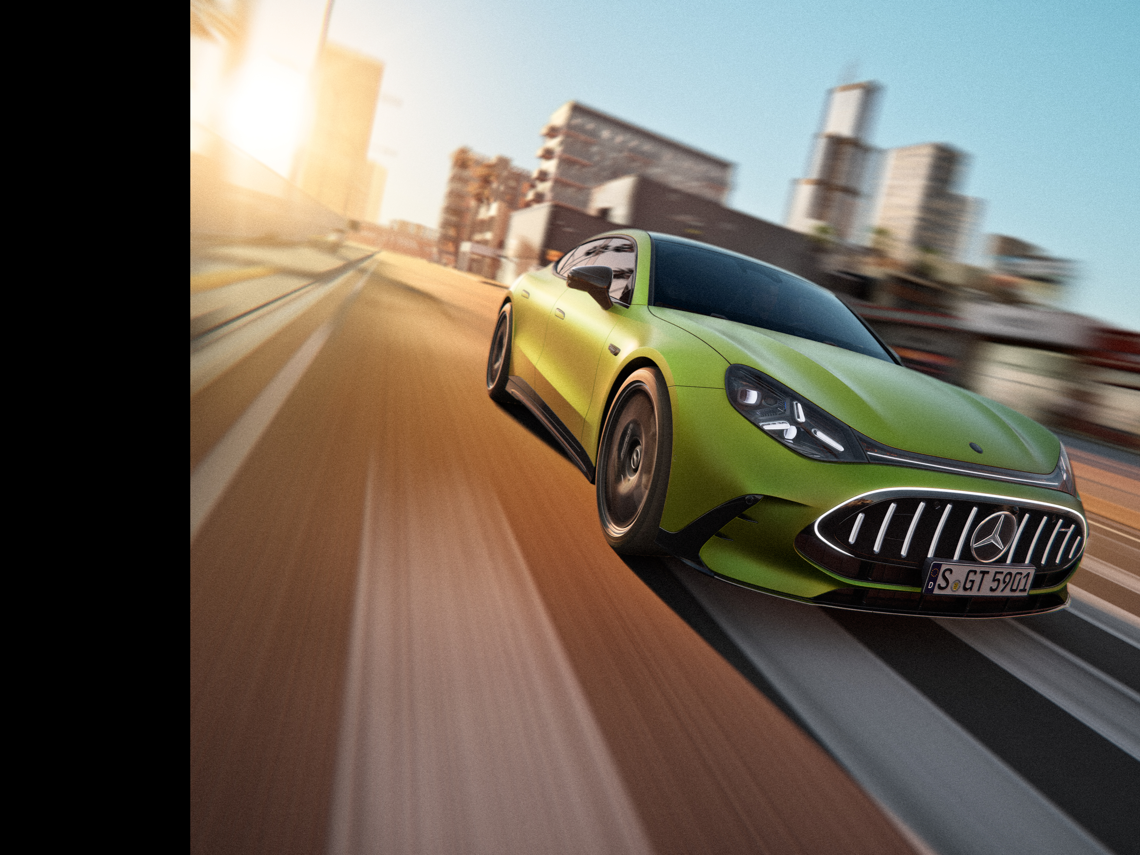 Exterieur | GT 4-Türer Coupé | Mercedes-AMG Das Exterieur des neuen GT 4-Türer Coupés von Mercedes-AMG.