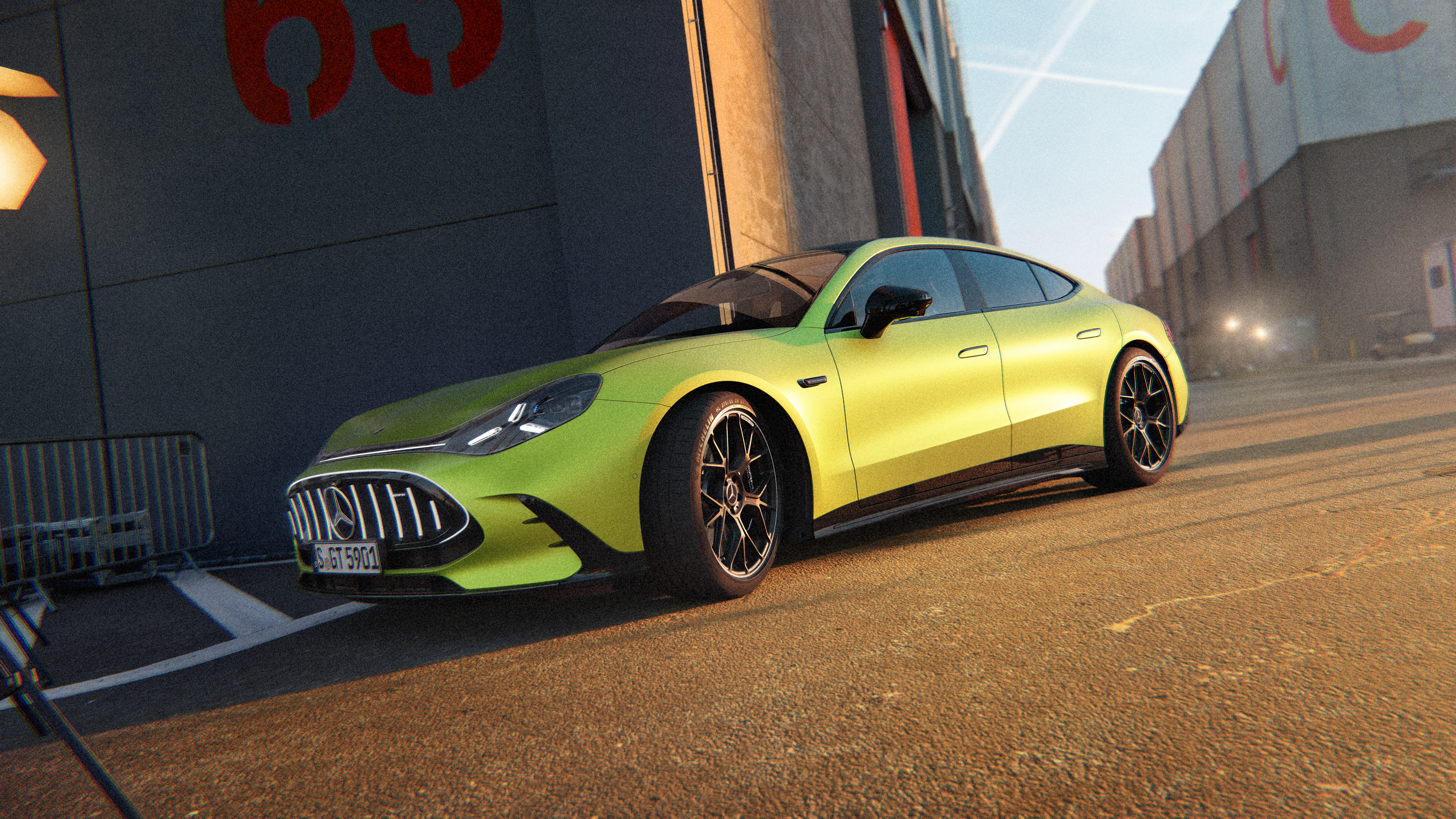 Mercedes-AMG GT 4 Türer Coupé | Mercedes-Benz. Das neue Mercedes-AMG GT 4 Türer Coupé in der Seitenansicht.