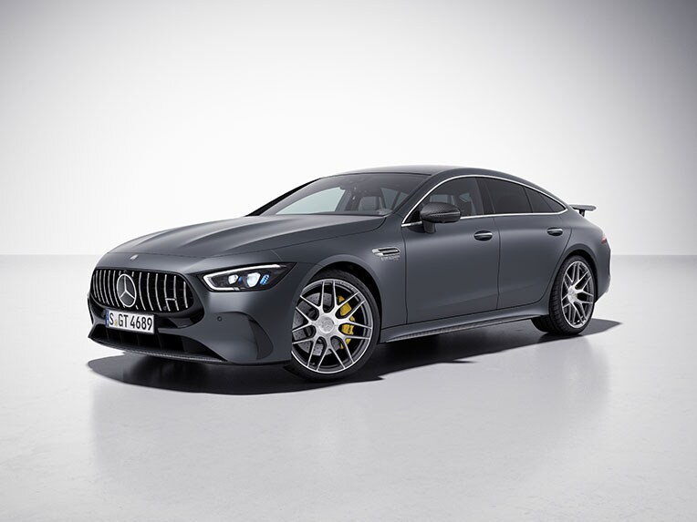 Das AMG Carbon-Paket Exterieur II des Mercedes-AMG GT 63 S E PERFORMANCE.