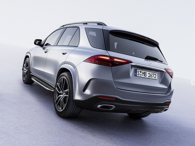Das Exterieur des GLE von Mercedes-Benz.