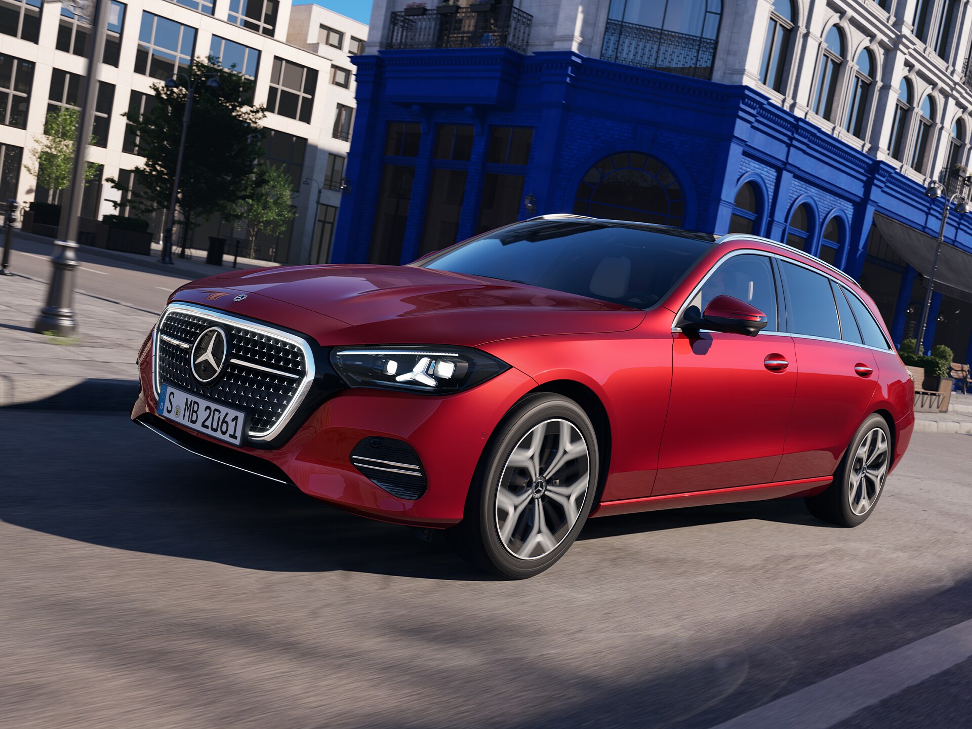Die Vorteile des neuen Motors des neuen C-Klasse T-Modells von Mercedes-Benz.