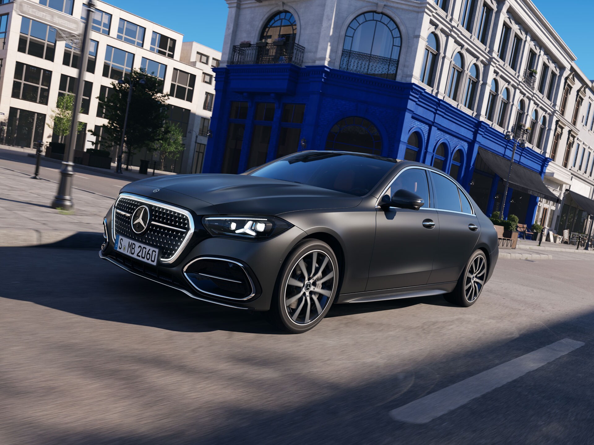 Die Vorteile des neuen Motors der neuen C-Klasse Limousine von Mercedes-Benz.