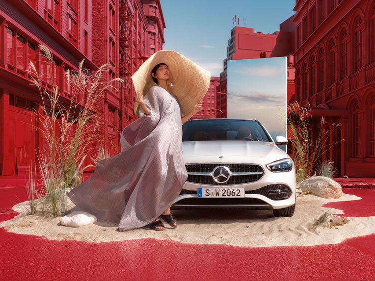Die Mercedes-Benz C-Klasse Limousine.