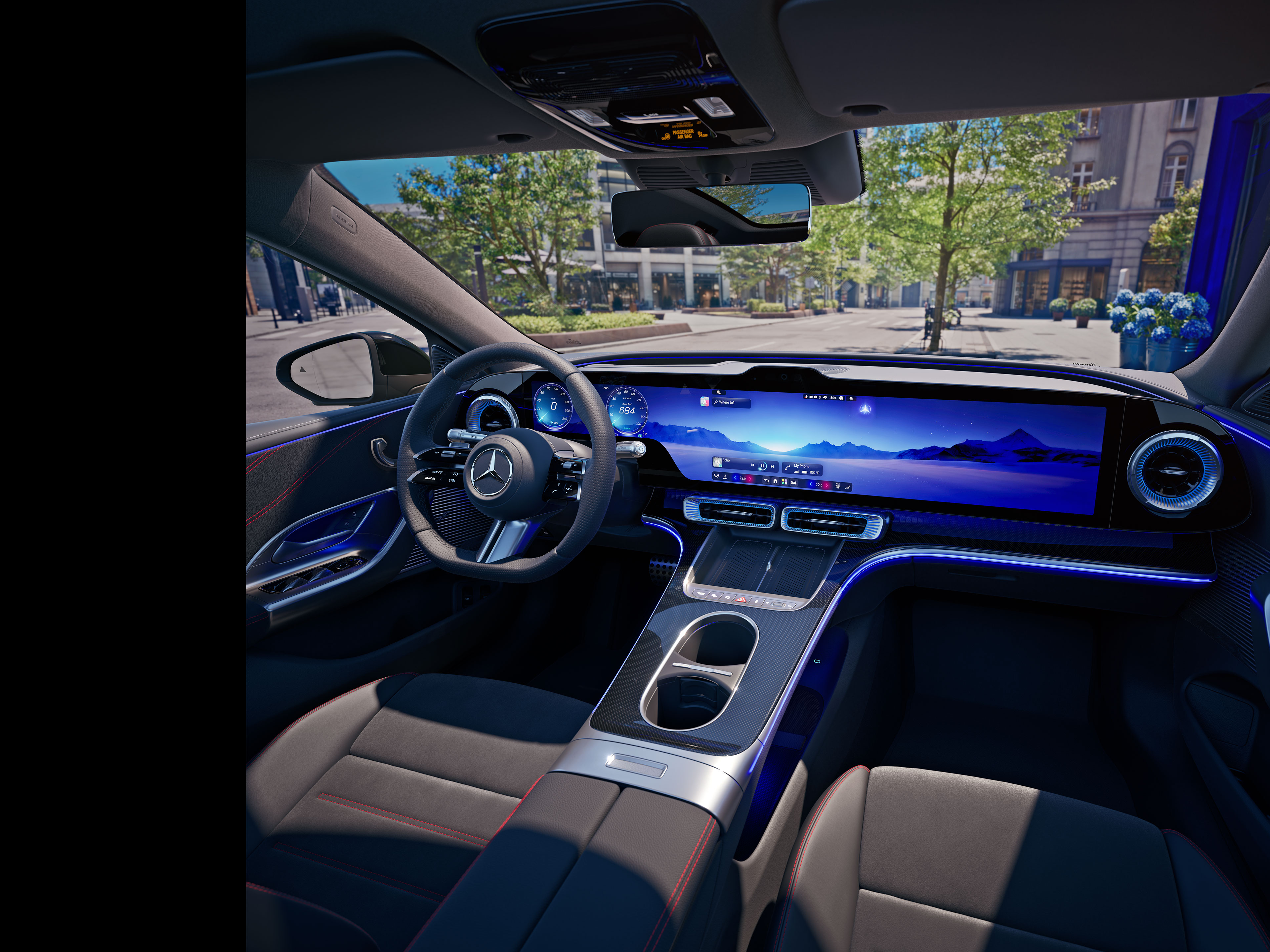 Interieur | C-Klasse | Mercedes-Benz Das Interieur der neuen C-Klasse von Mercedes-Benz.