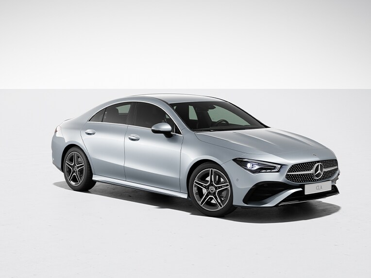 Das Mercedes-Benz CLA Coupé mit AMG Line.