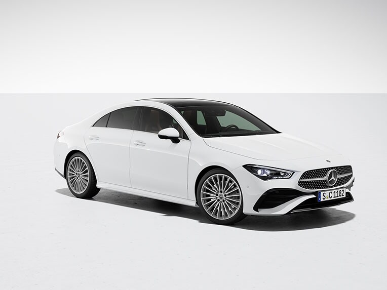Das Mercedes-Benz CLA Coupé mit der Ausstattungslinie Progressive.