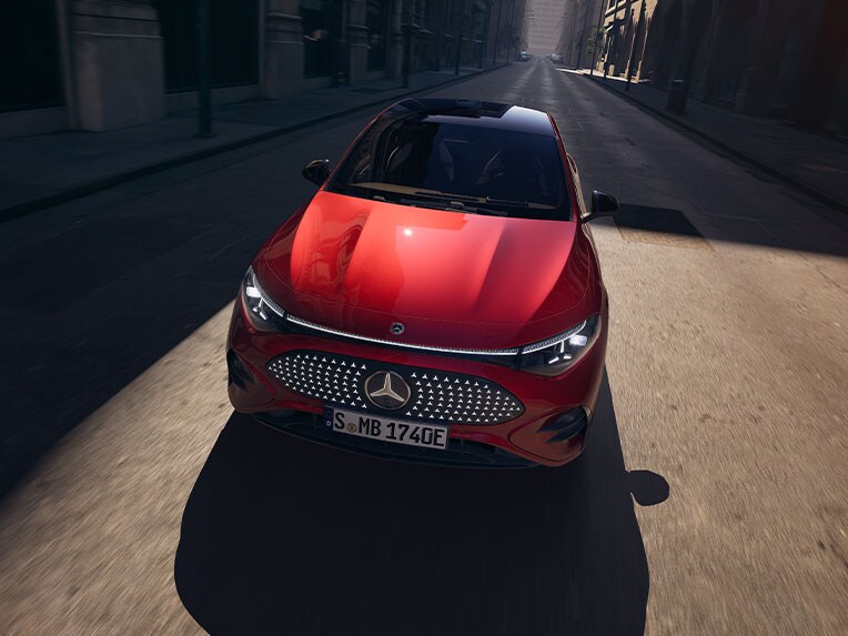 Der Mercedes-Benz CLA mit EQ Technology.
