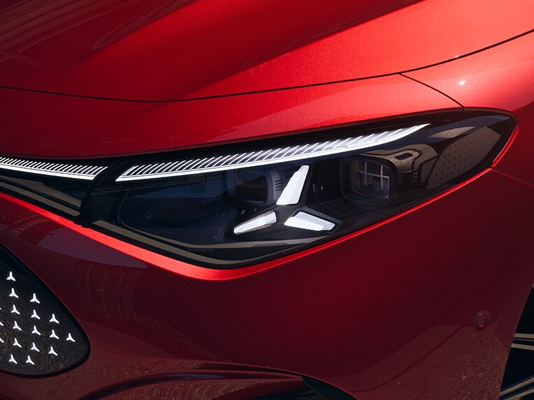 Die MULTIBEAM LED für den brandneuen CLA von Mercedes-Benz.