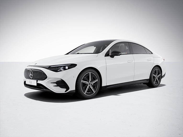 Das Night-Paket des vollelektrischen CLA von Mercedes-Benz.