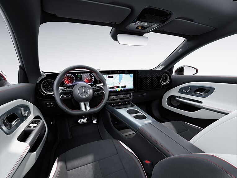 Die AMG Line Plus im vollelektrischen CLA von Mercedes-Benz.