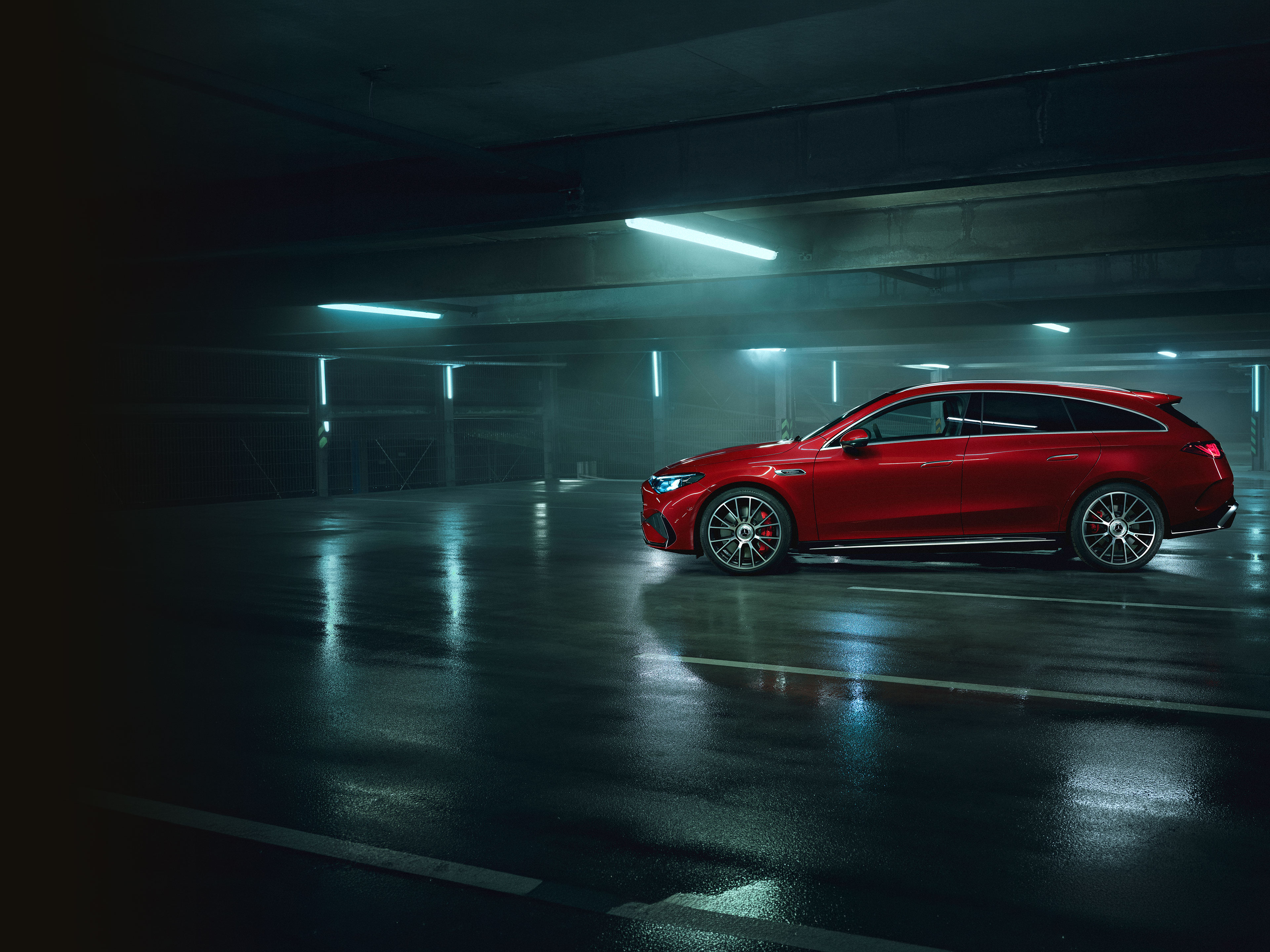 Exterieur | CLA Shooting Brake | Mercedes-AMG Das Exterieur des neuen Mercedes-AMG CLA 45 4MATIC+ Shooting Brake electric.