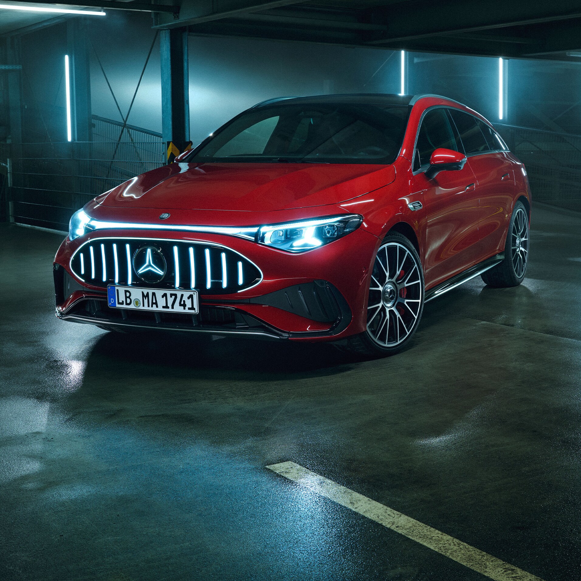 Der neue elektrische Mercedes-AMG CLA 45 4MATIC+ Shooting Brake