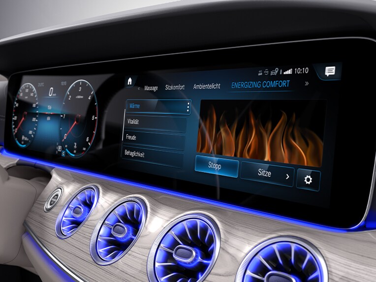 Das ENERGIZING Paket Plus im Mercedes-Benz CLS.