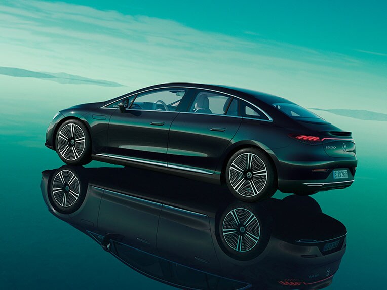 Die EQE Limousine von Mercedes-Benz.