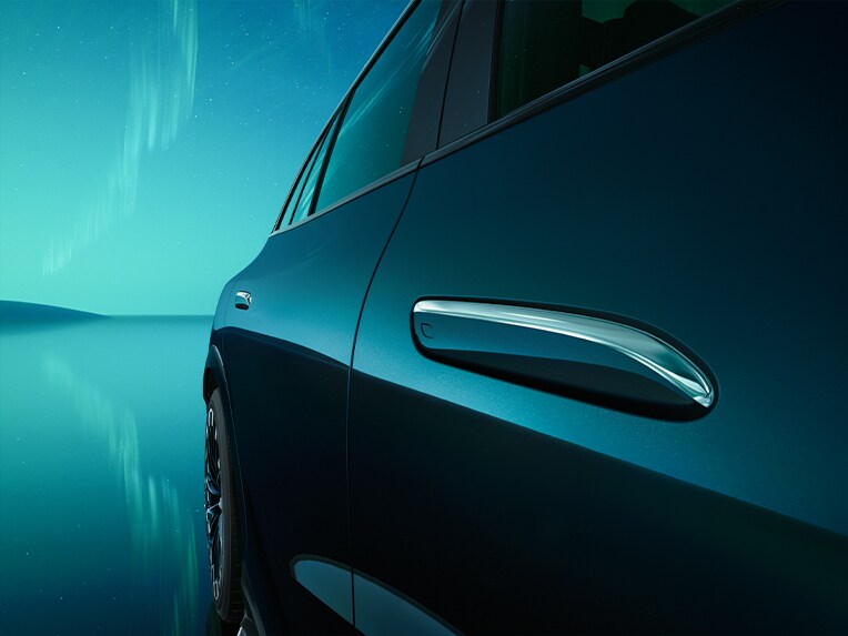 KEYLESS-GO Komfort-Paket Plus im EQE SUV von Mercedes-Benz.