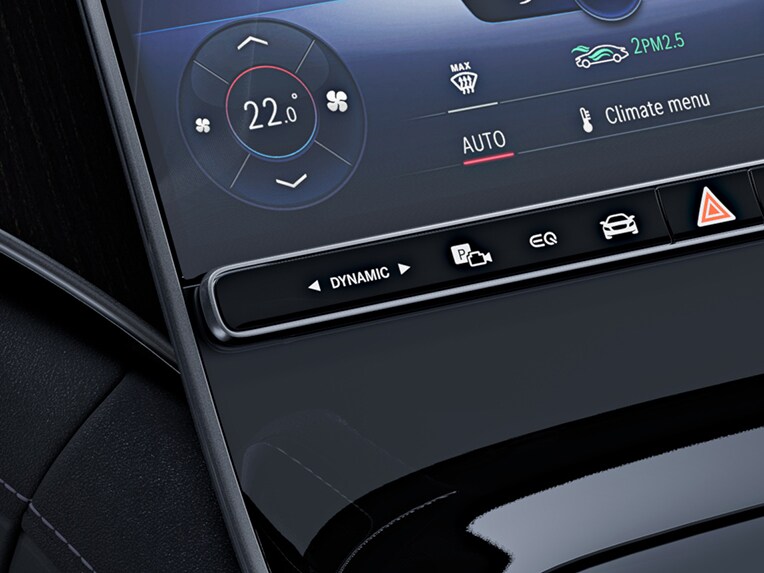 DYNAMIC SELECT für den Mercedes-Benz EQE SUV.